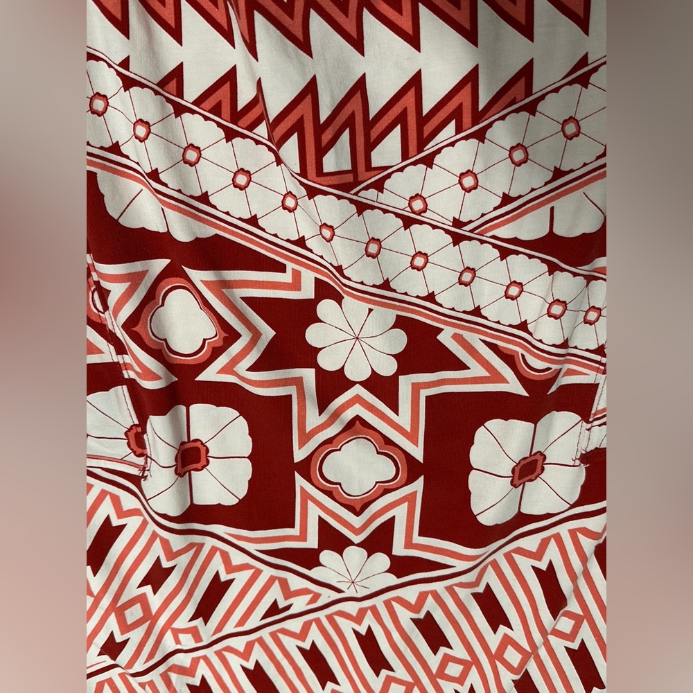 Free People Red and White Patterned Jumpsuit - Picture 8 of 8